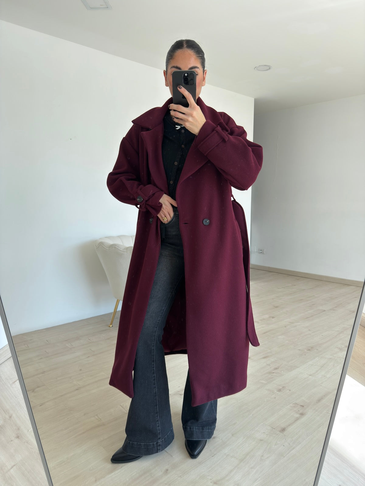 CAPPOTTO DAILY BORDEAUX