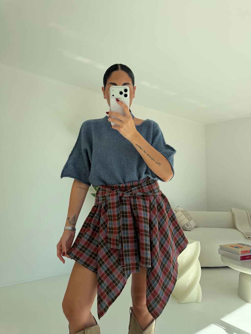 MAGLIA EDITH POLVERE