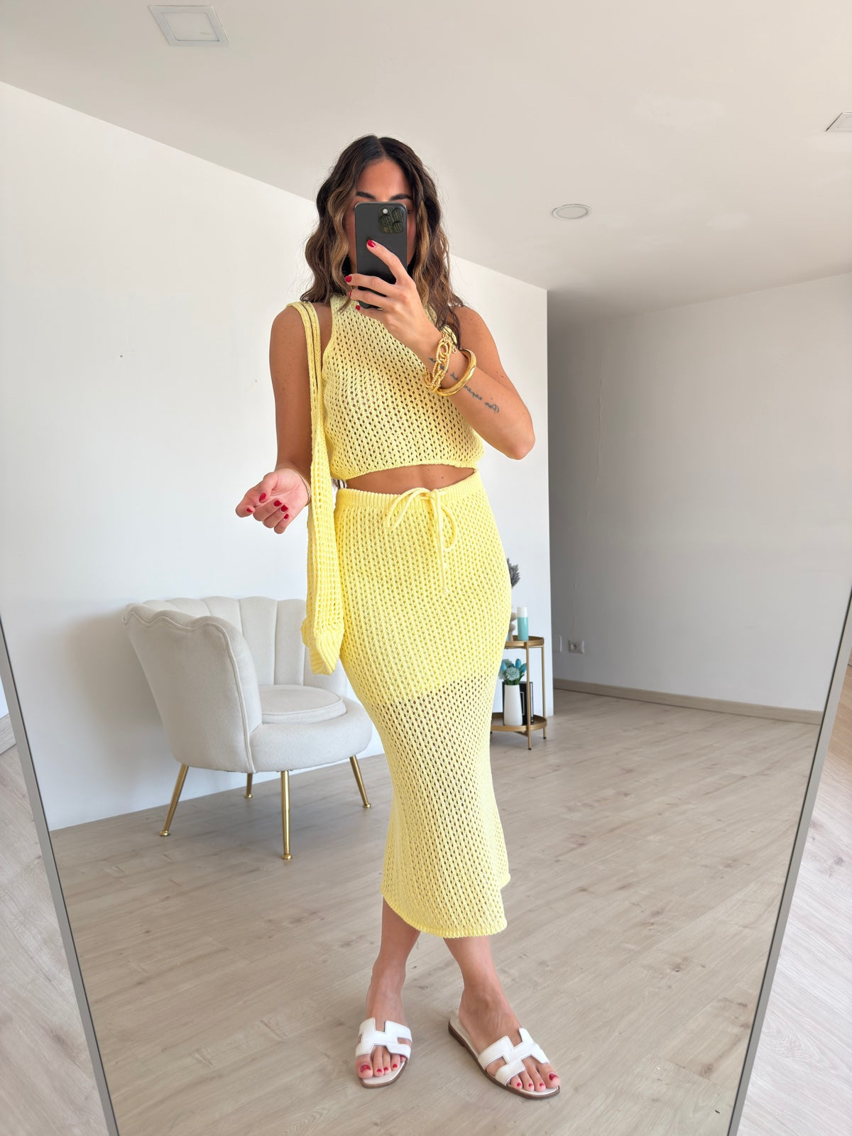COORDINATO ISIDORA+BORSA YELLOW