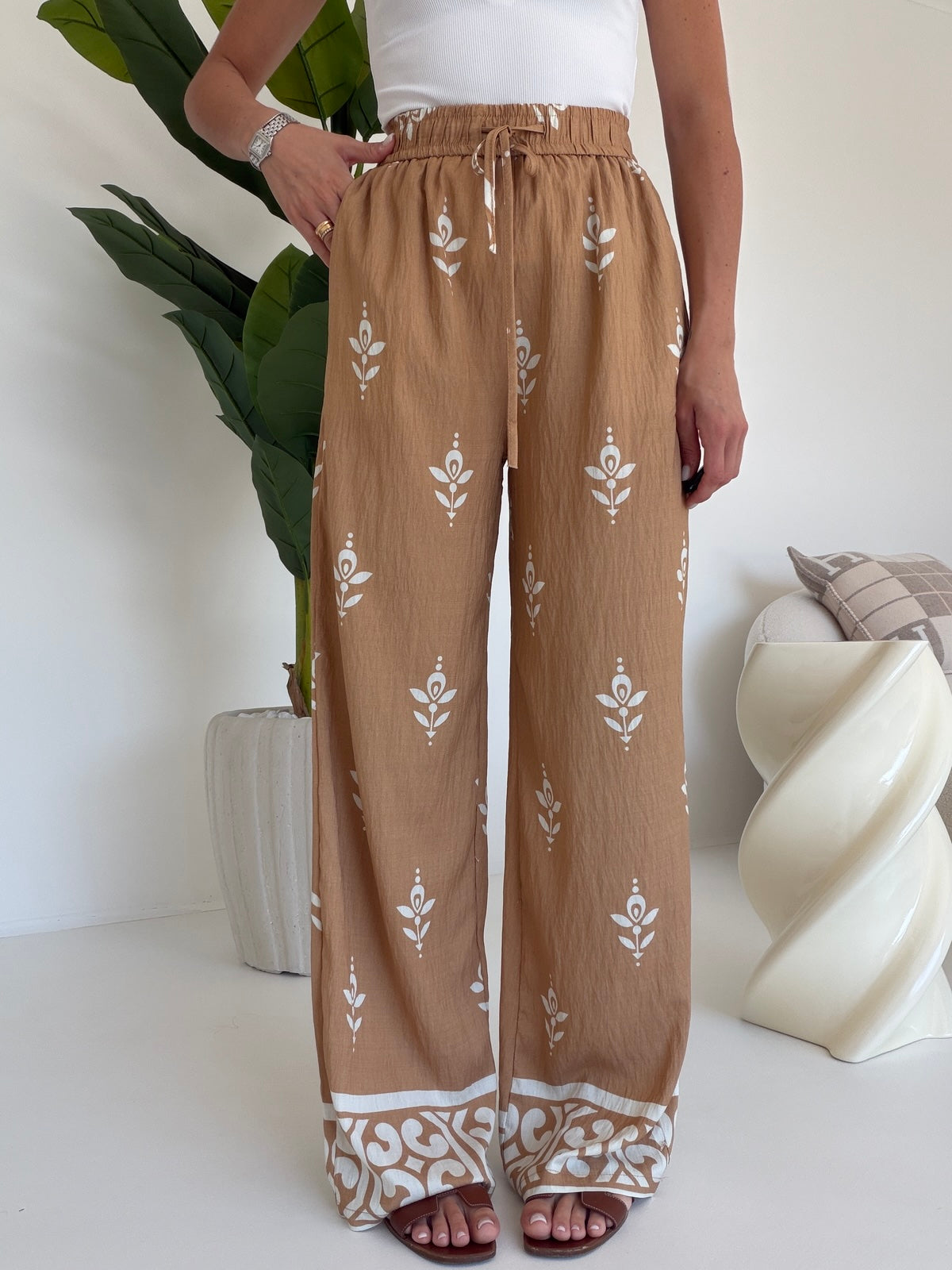 17285-PANTALONE CAPANNO BISCOTTO