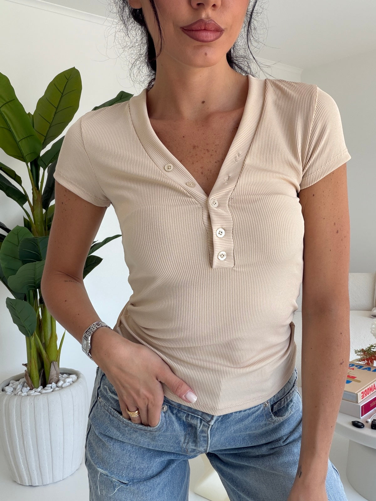 MAGLIA NICOLE BURRO