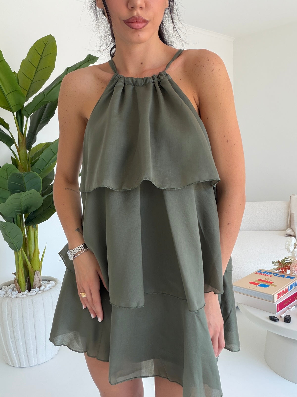 ABITO POPPY MILITARE