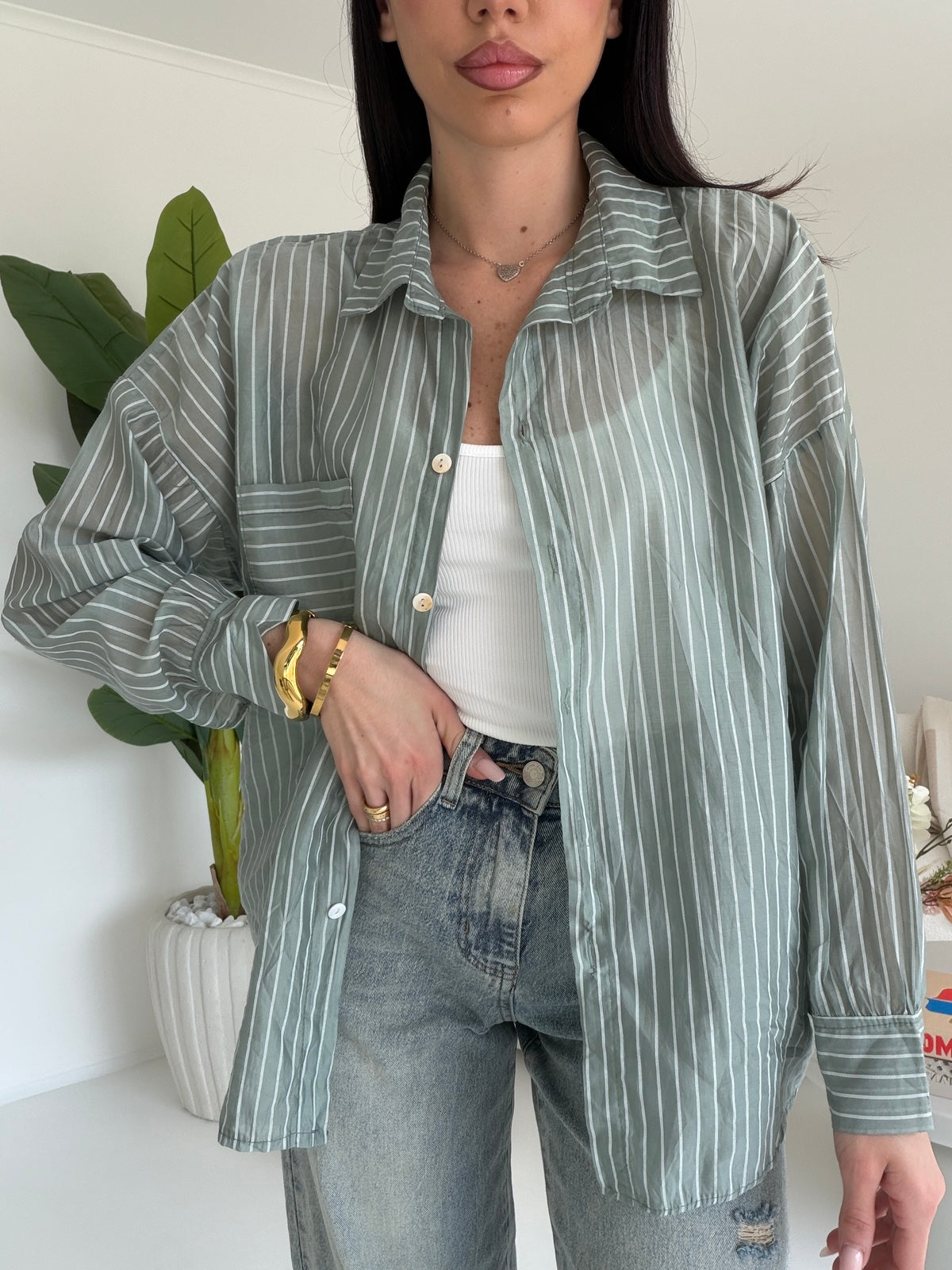 25135-CAMICIA LIGNES MILITARE