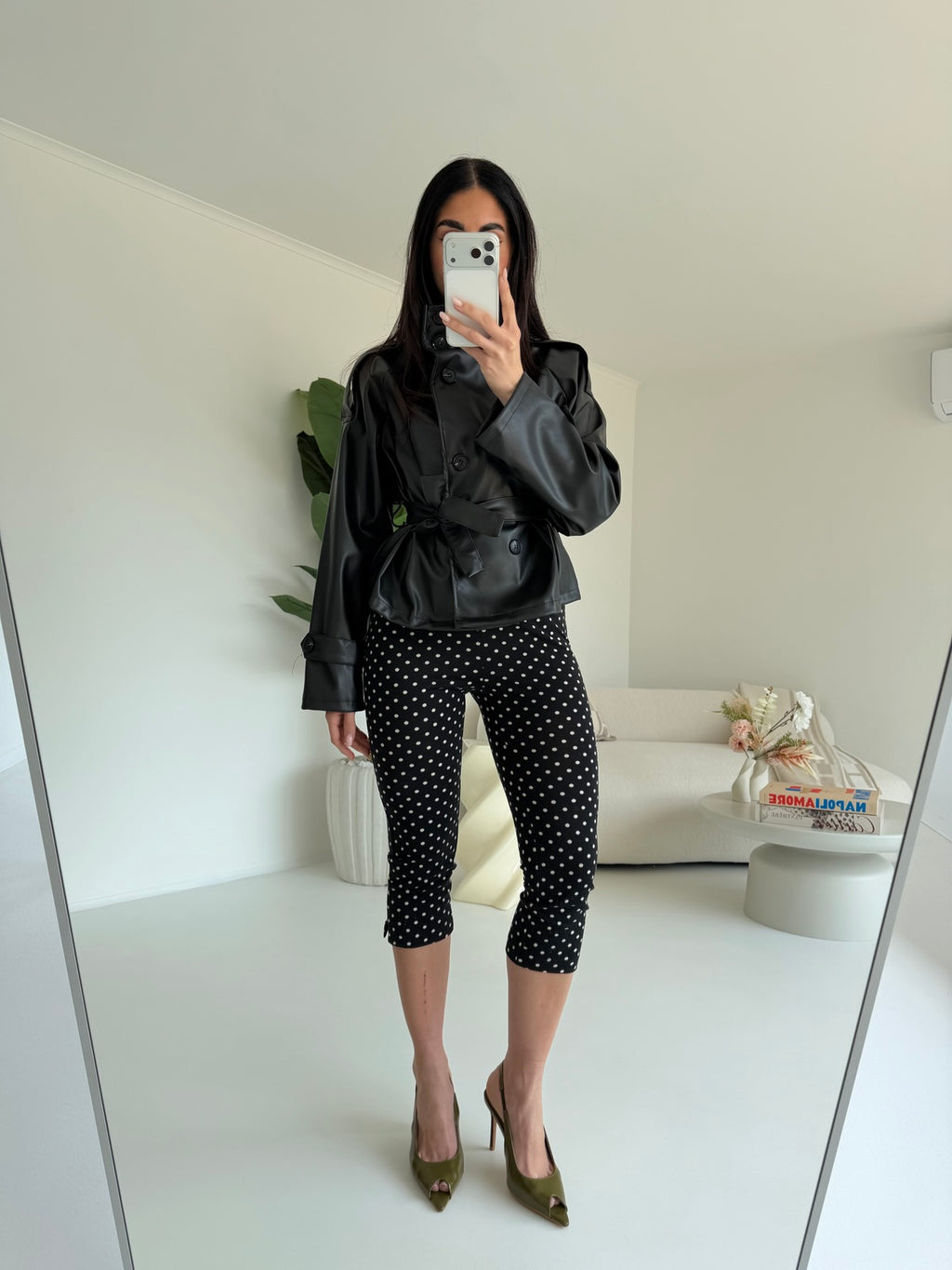 A650-TRENCH IN ECOPELLE MYRANDA NERO