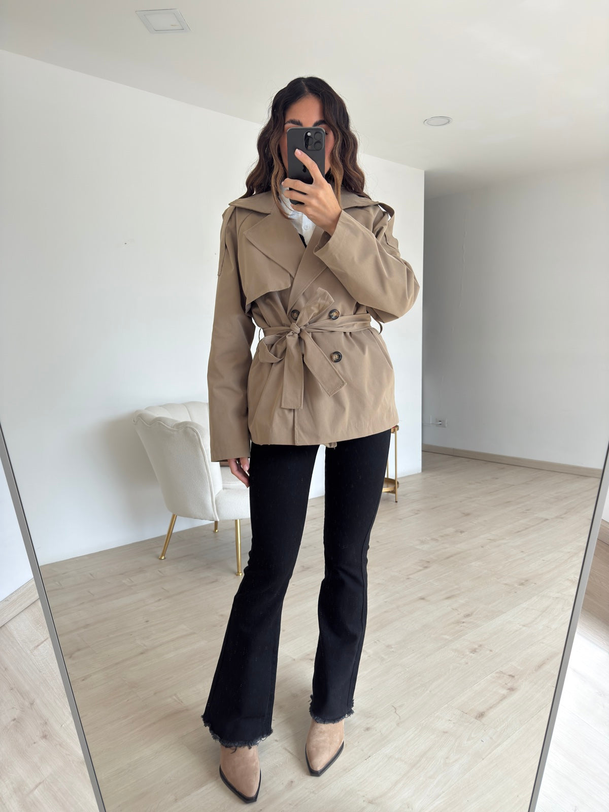 TRENCH ARIZONA TAUPE