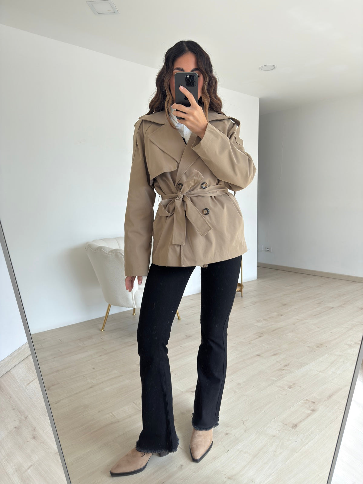 TRENCH ARIZONA TAUPE