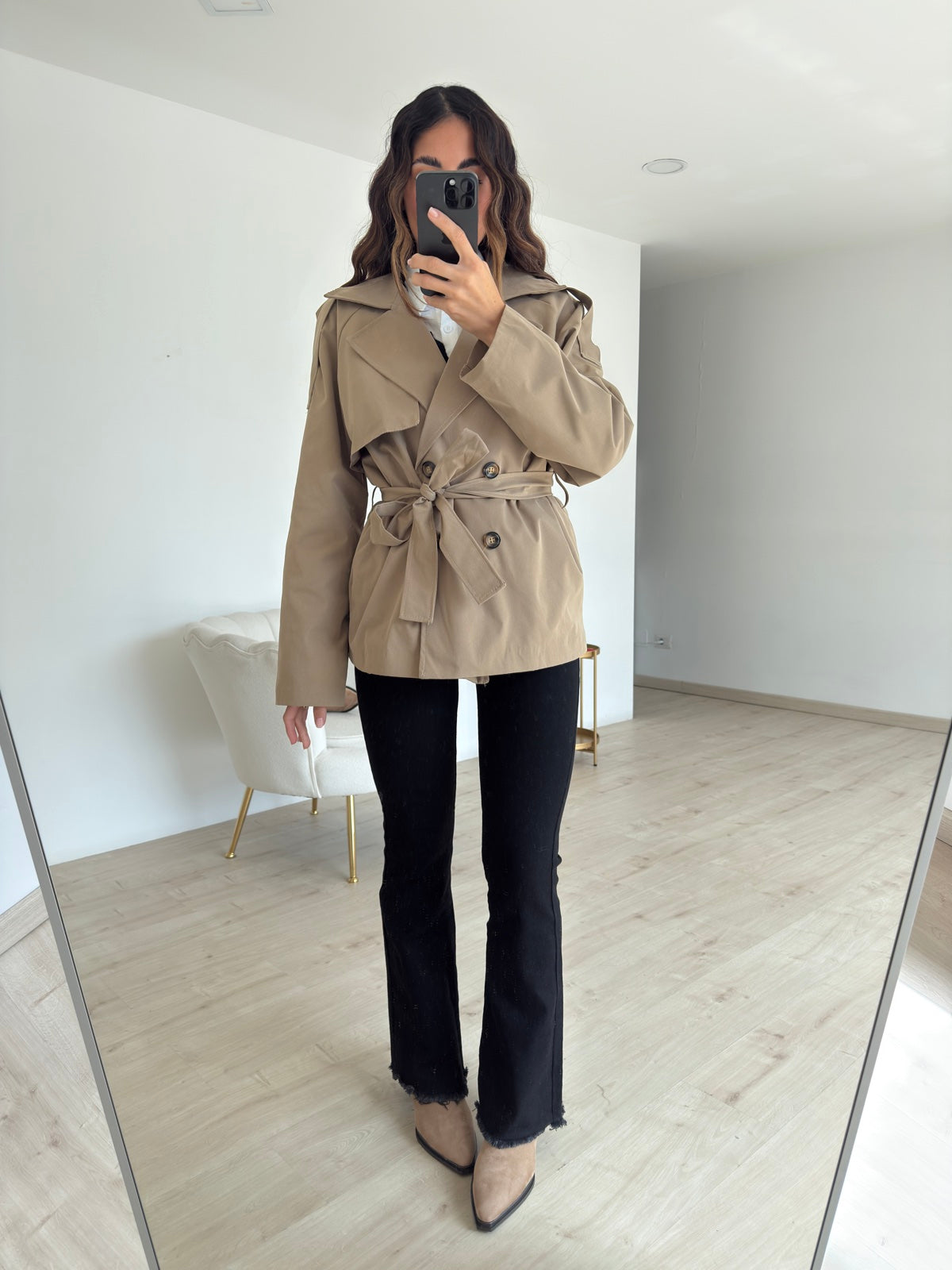 TRENCH ARIZONA TAUPE