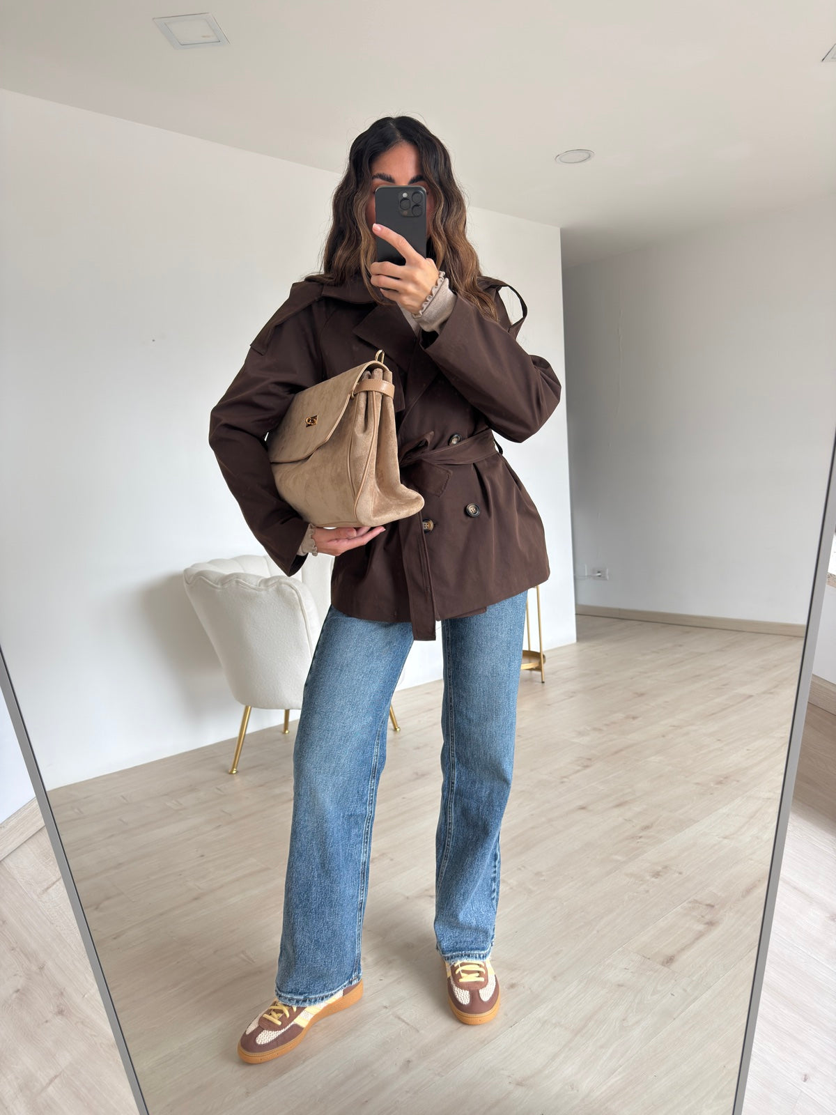 TRENCH ARIZONA CHOCO