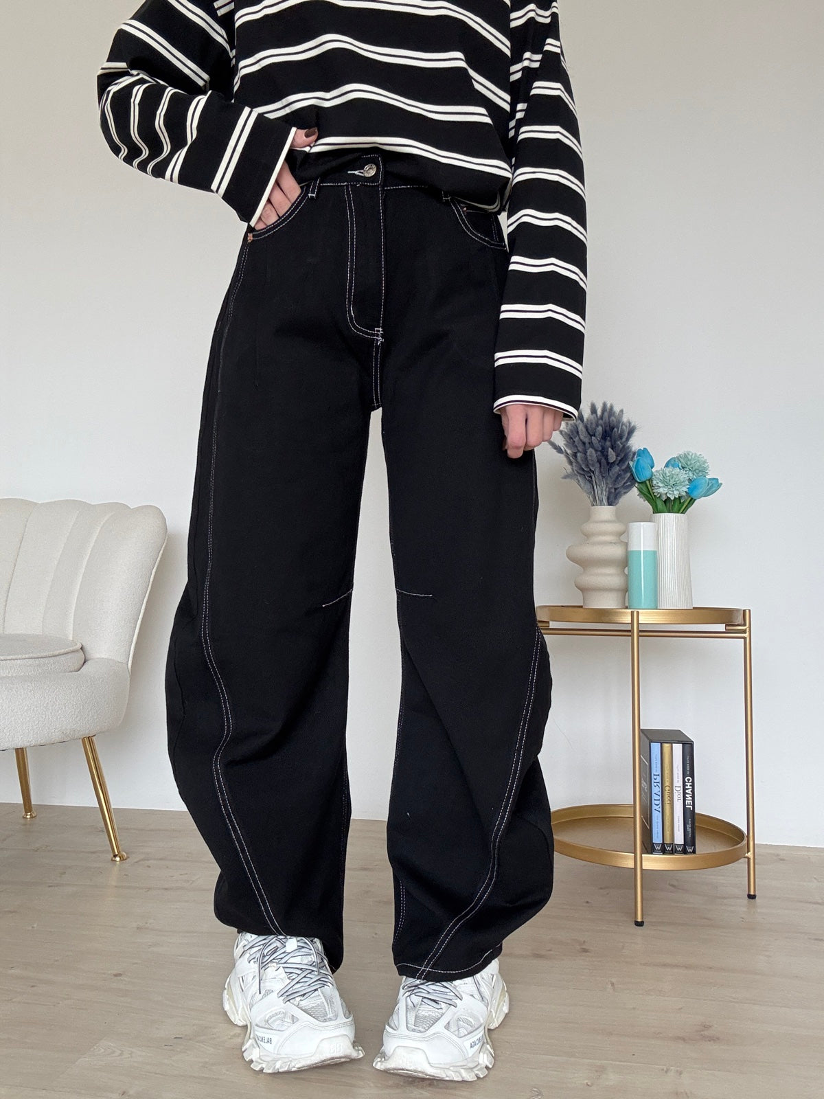 S21193-JEANS PIXAR NERO