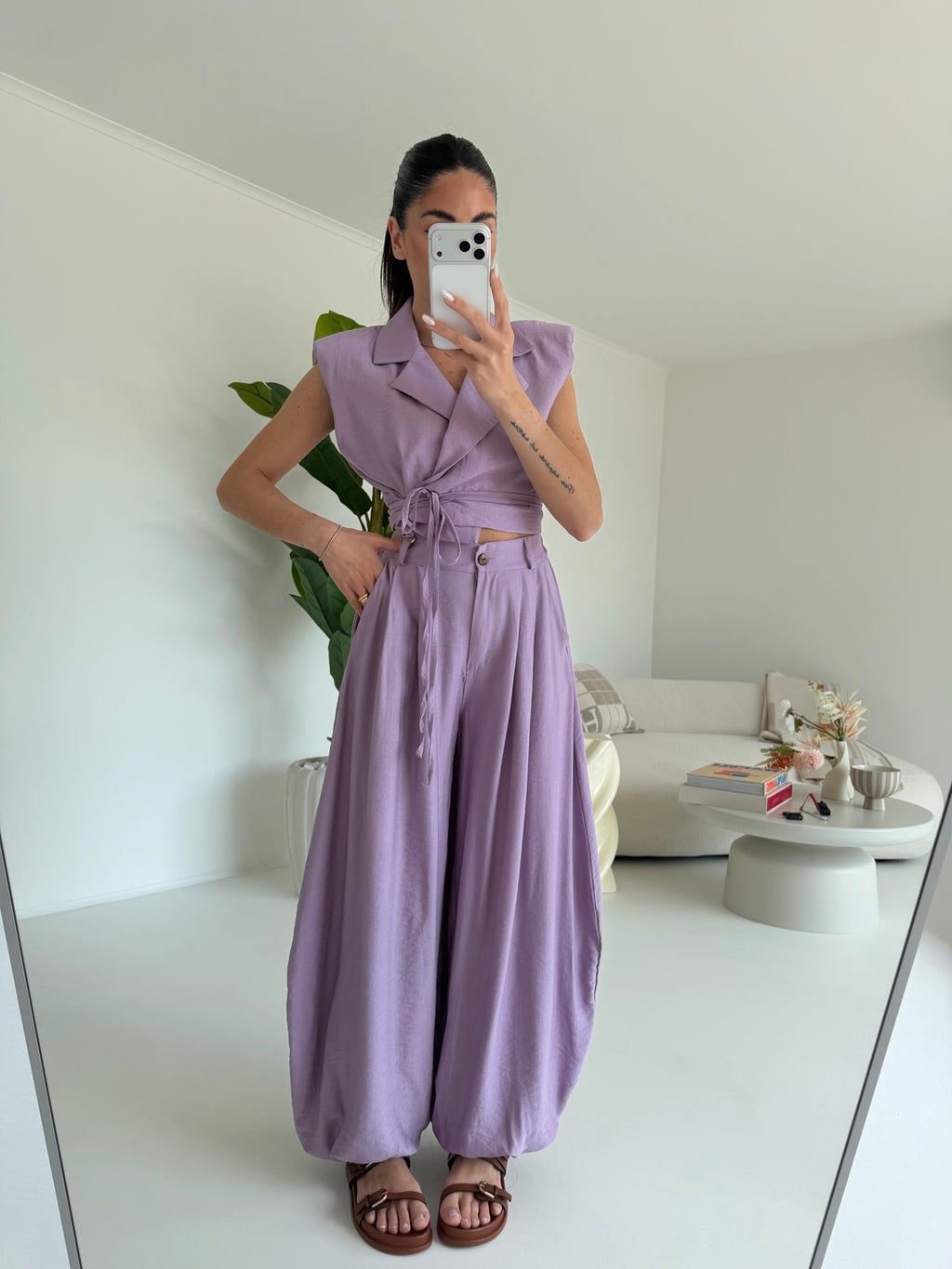 COORDINATO HOLLYWOOD LILLA