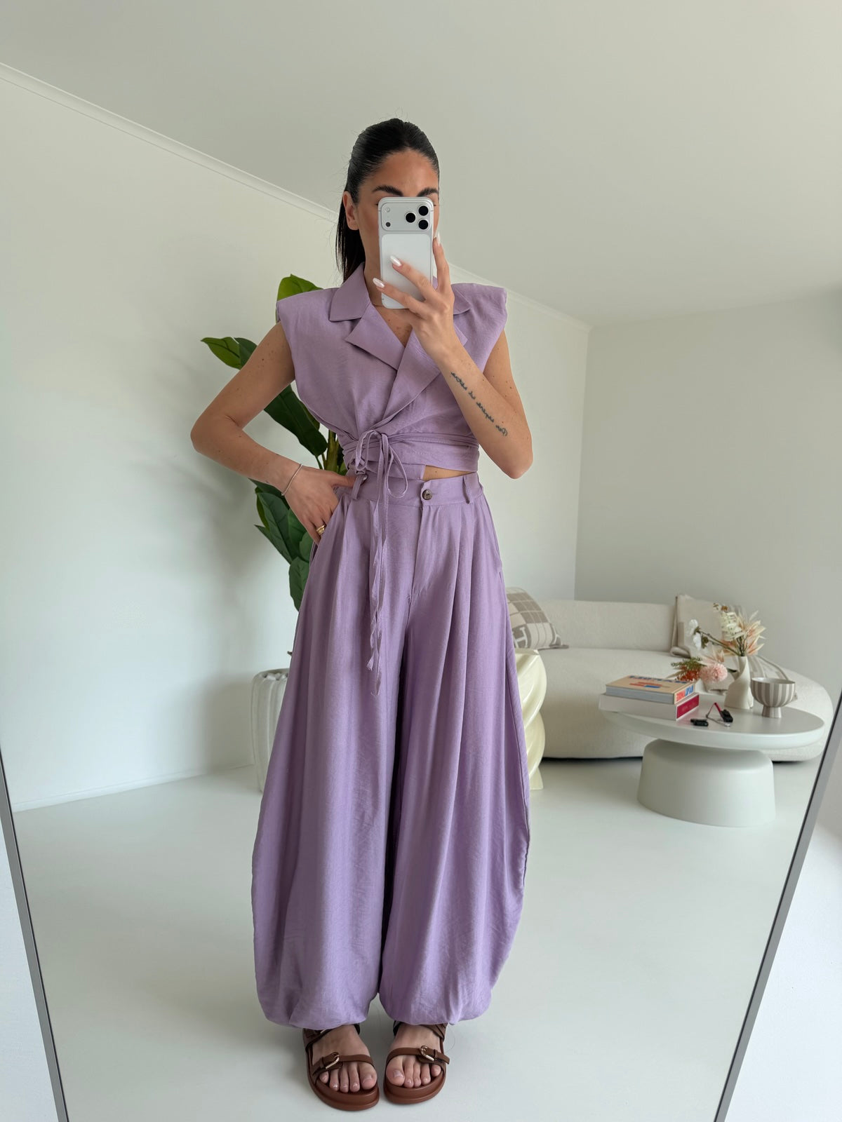 COORDINATO HOLLYWOOD LILLA