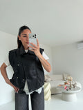 JS1208-SMANICATO LEATHER NERO