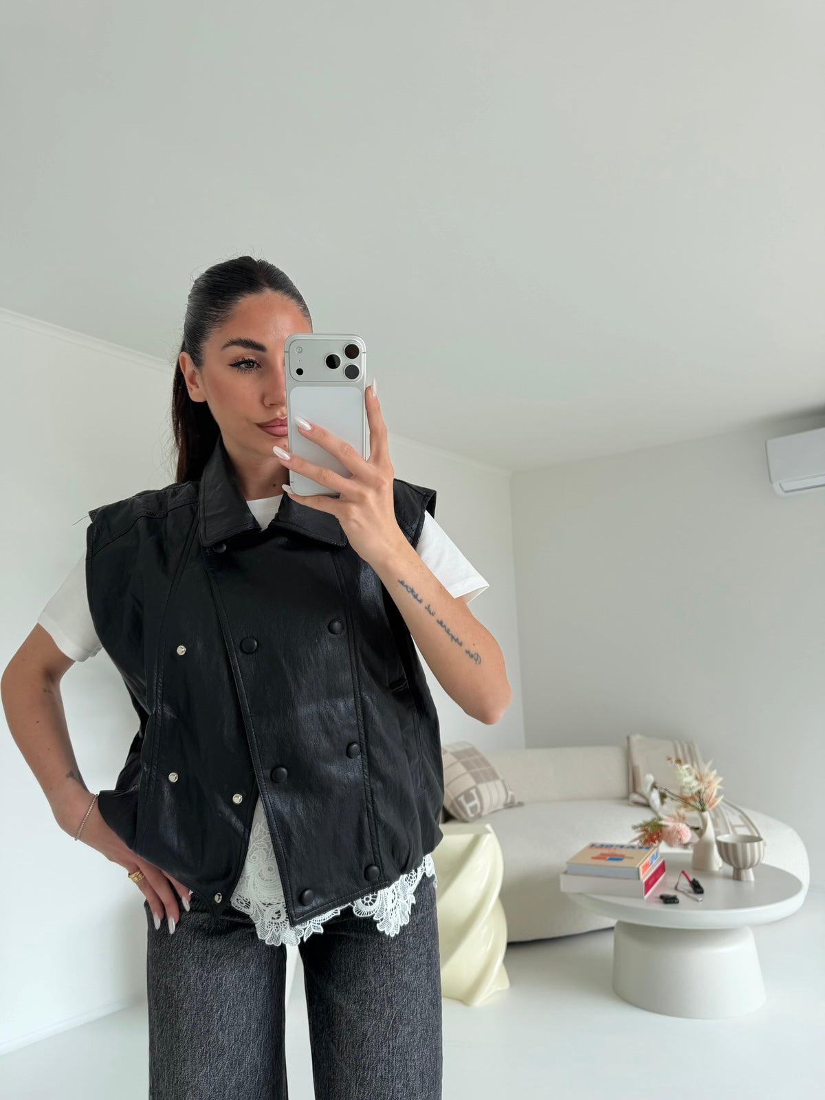 JS1208-SMANICATO LEATHER NERO