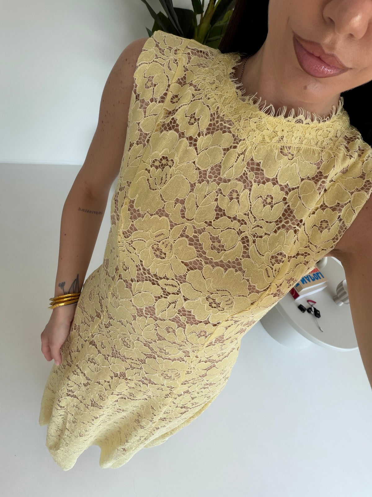 15935-ABITO PRINCIPESSA YELLOW