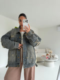 GIACCA DENIM OVERSIZE