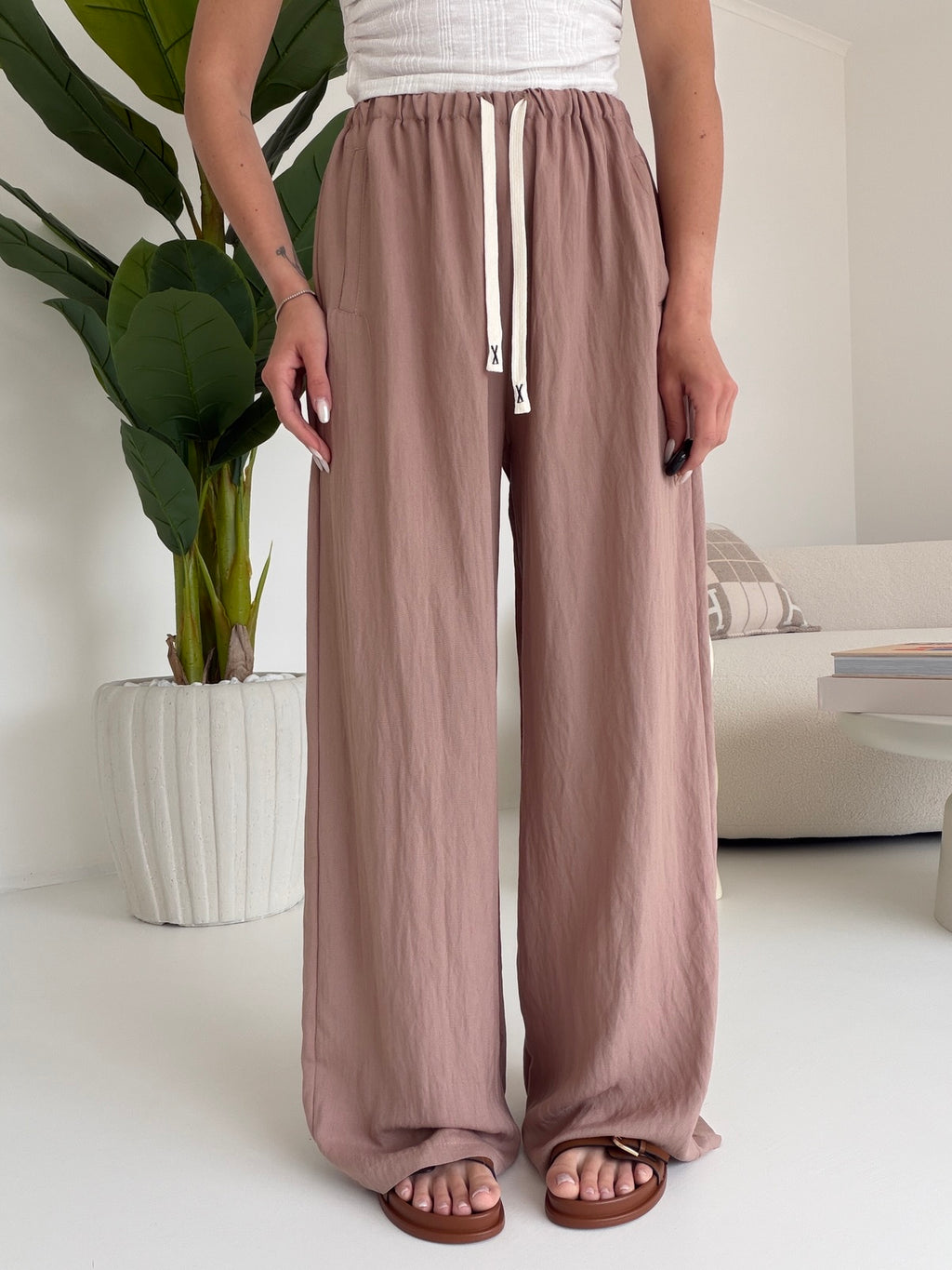 PANTALONE INGRID BISCOTTO
