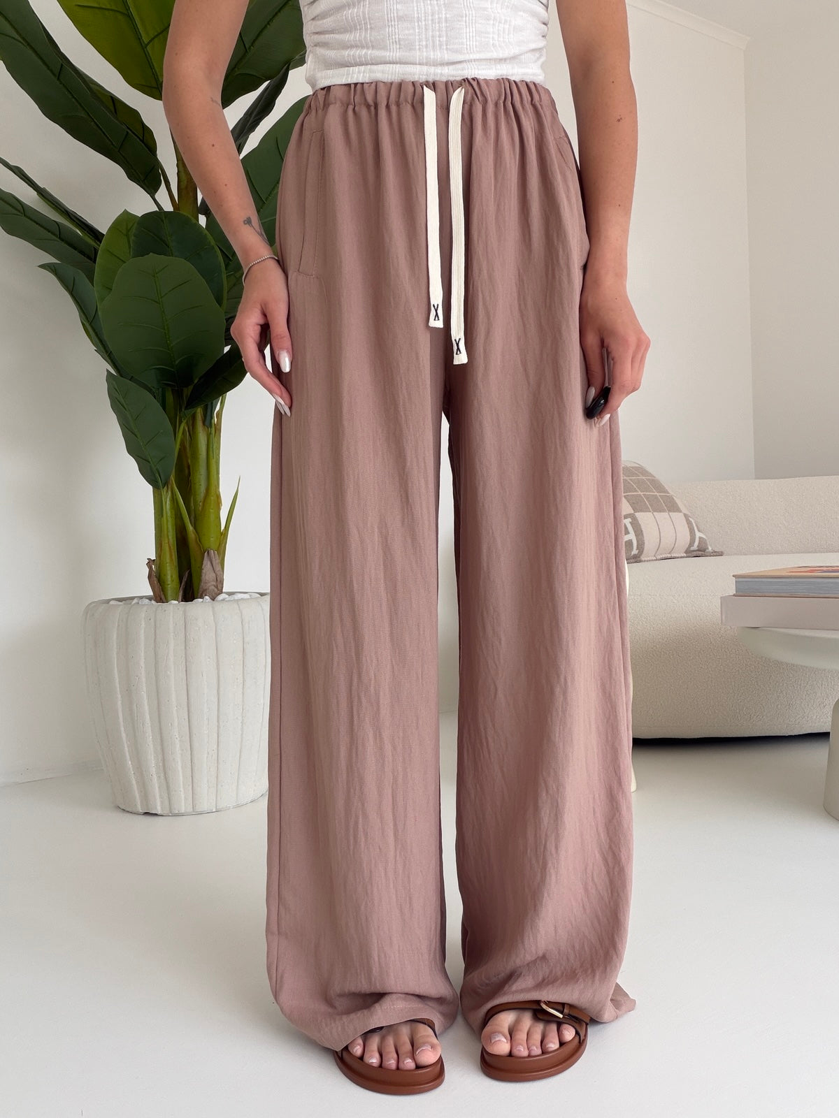 PANTALONE INGRID BISCOTTO