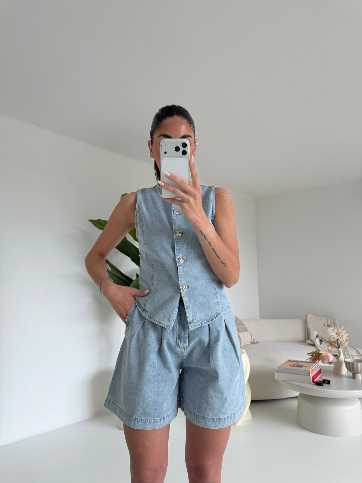 2759-COORDINATO ECLISSI DENIM CHIARO