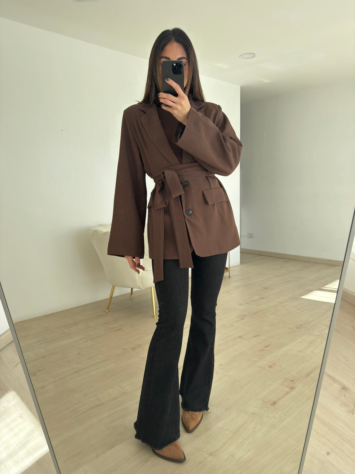 BLAZER EVERGREEN CHOCO