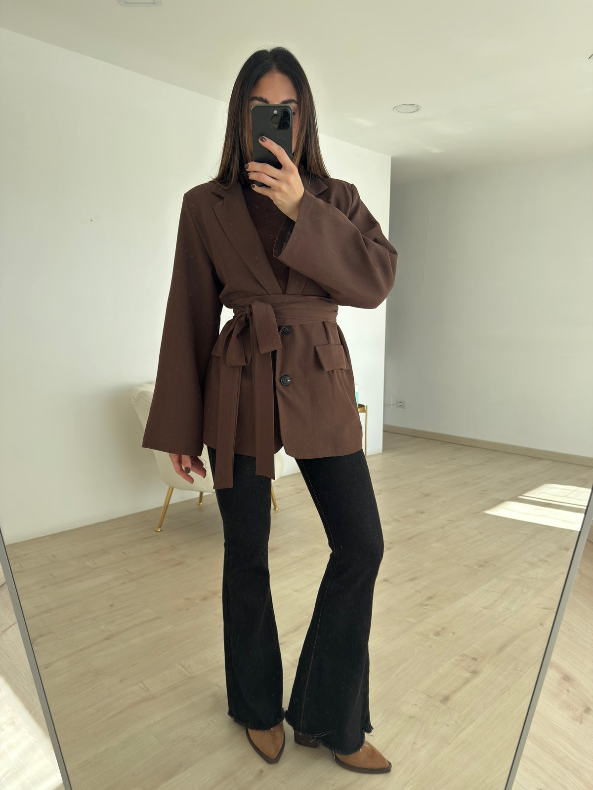 BLAZER EVERGREEN CHOCO