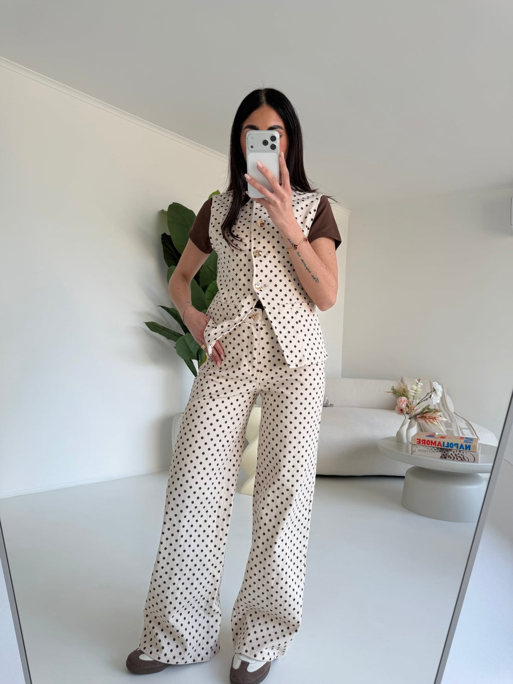 B-352-COORDINATO PAULINE CHOCO