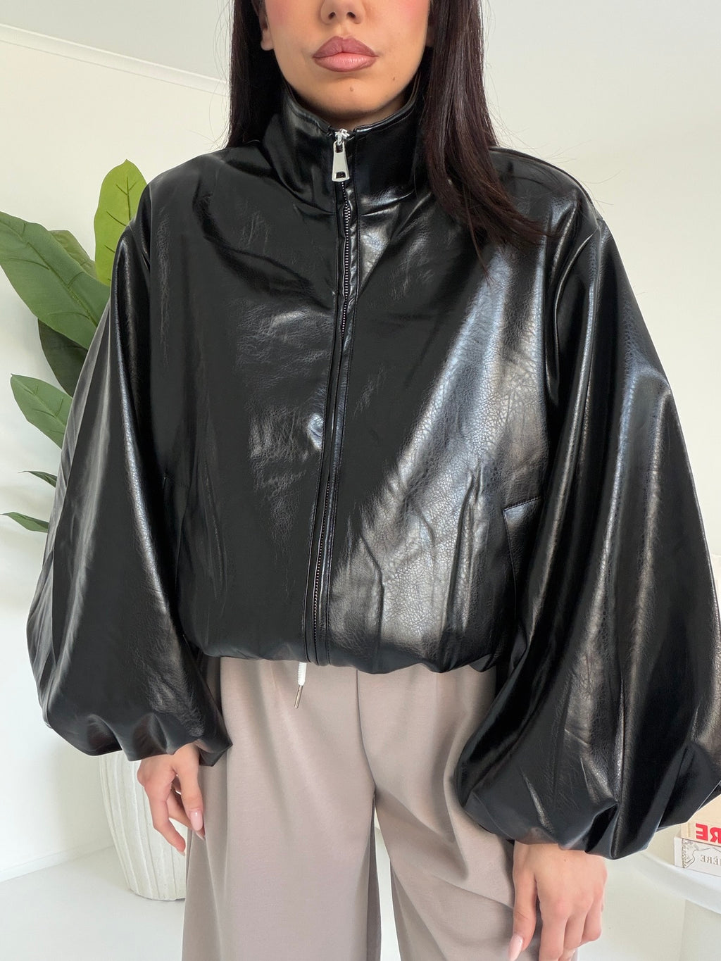 DD0397-BOMBER WOMAN NERO