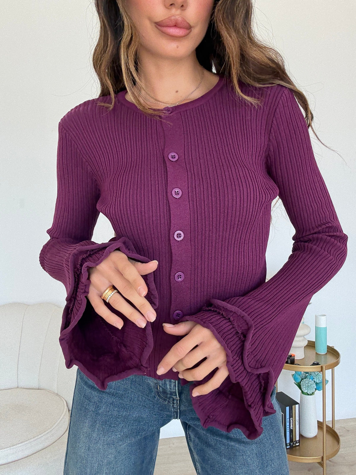5062-MAGLIA FAN MAGENTA