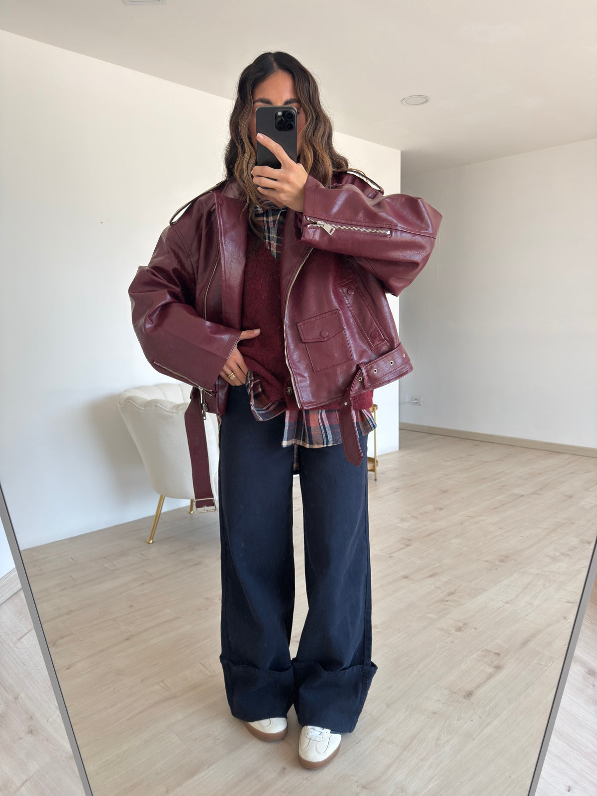 GILET HARVARD BORDEAUX