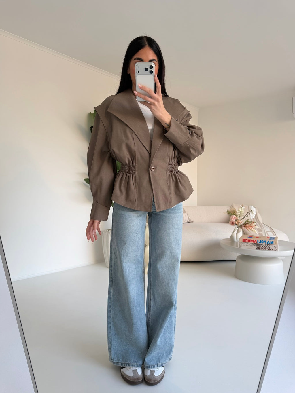 CY163-JEANS PALAZZO LONDON