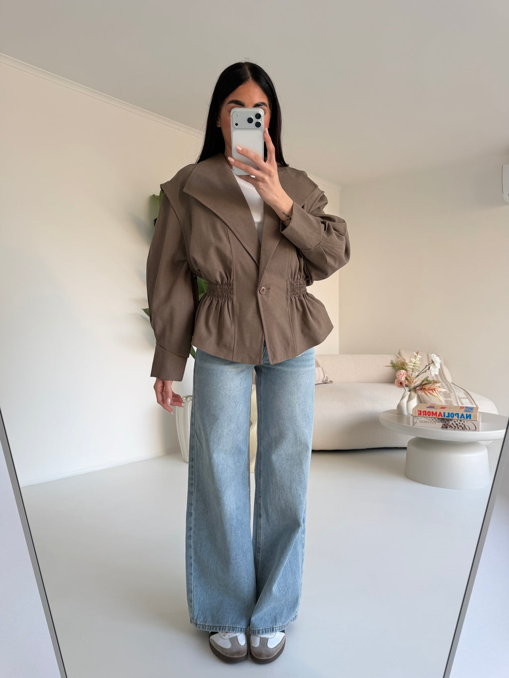 CY163-JEANS PALAZZO LONDON