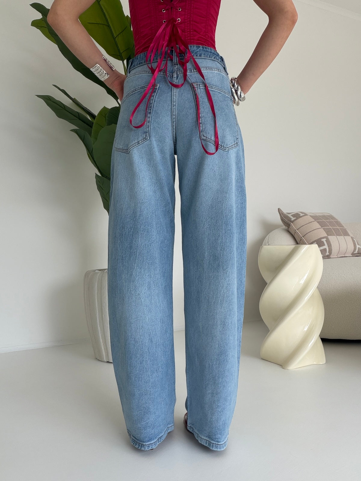 MG1120-JEANS RISVOLTO HOPE