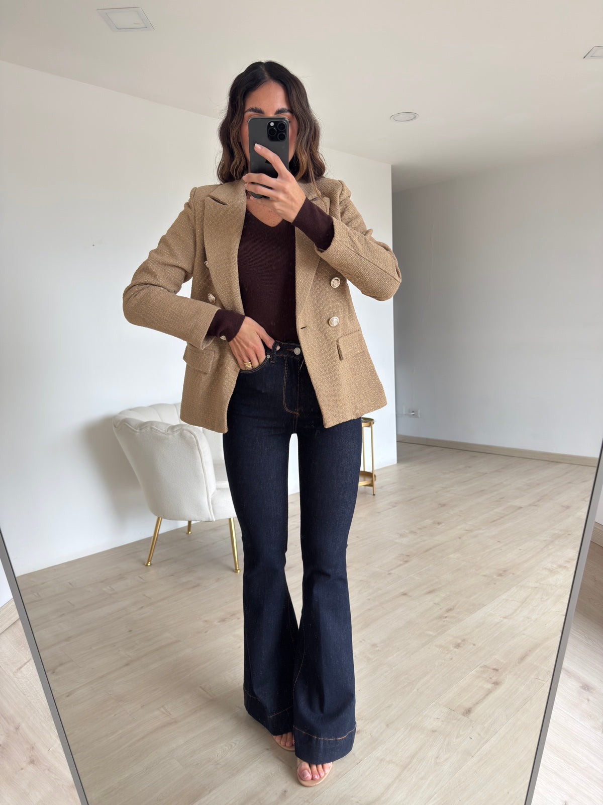 BLAZER INSERTI BISCOTTO