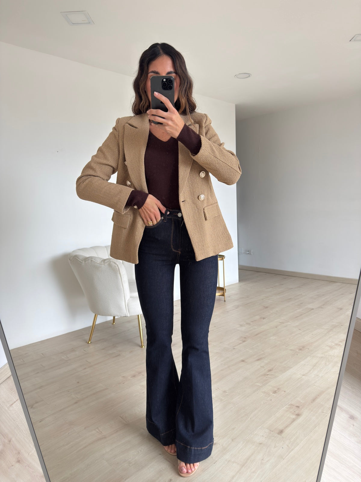 BLAZER INSERTI BISCOTTO