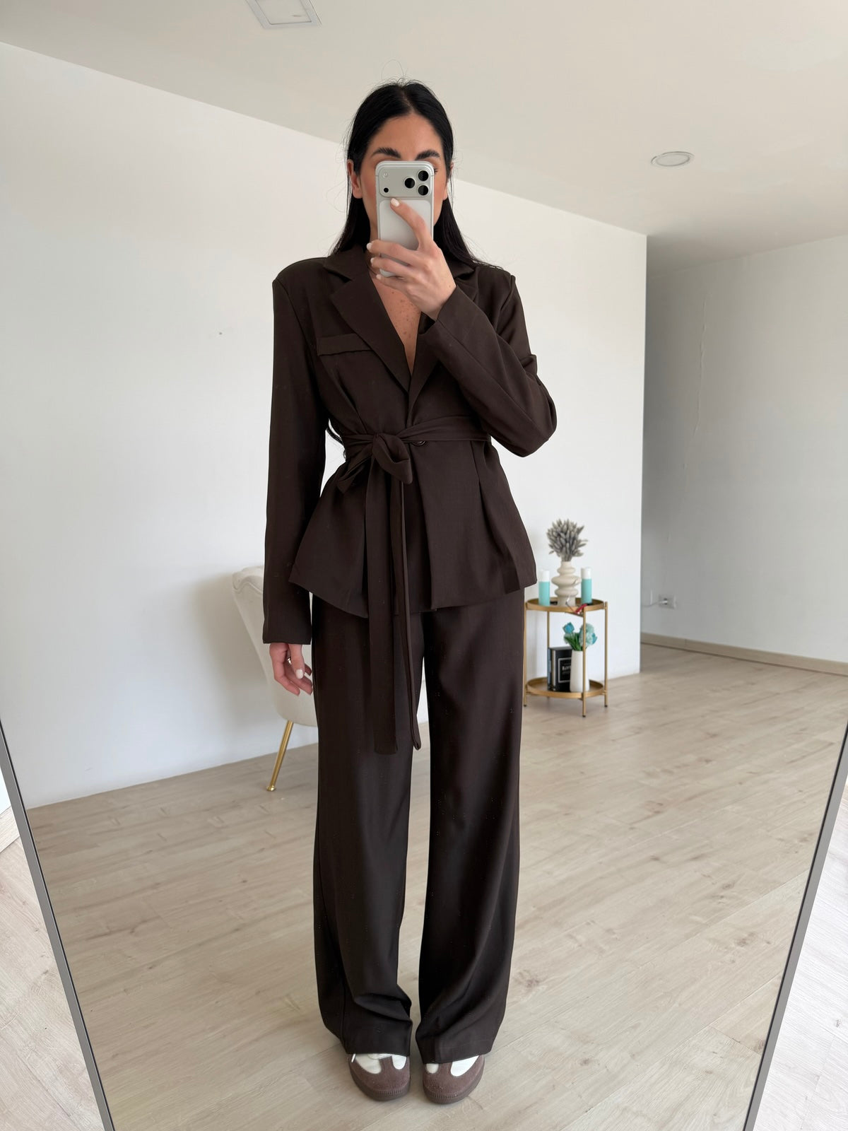 TAILLEUR MANHATTAN CHOCO