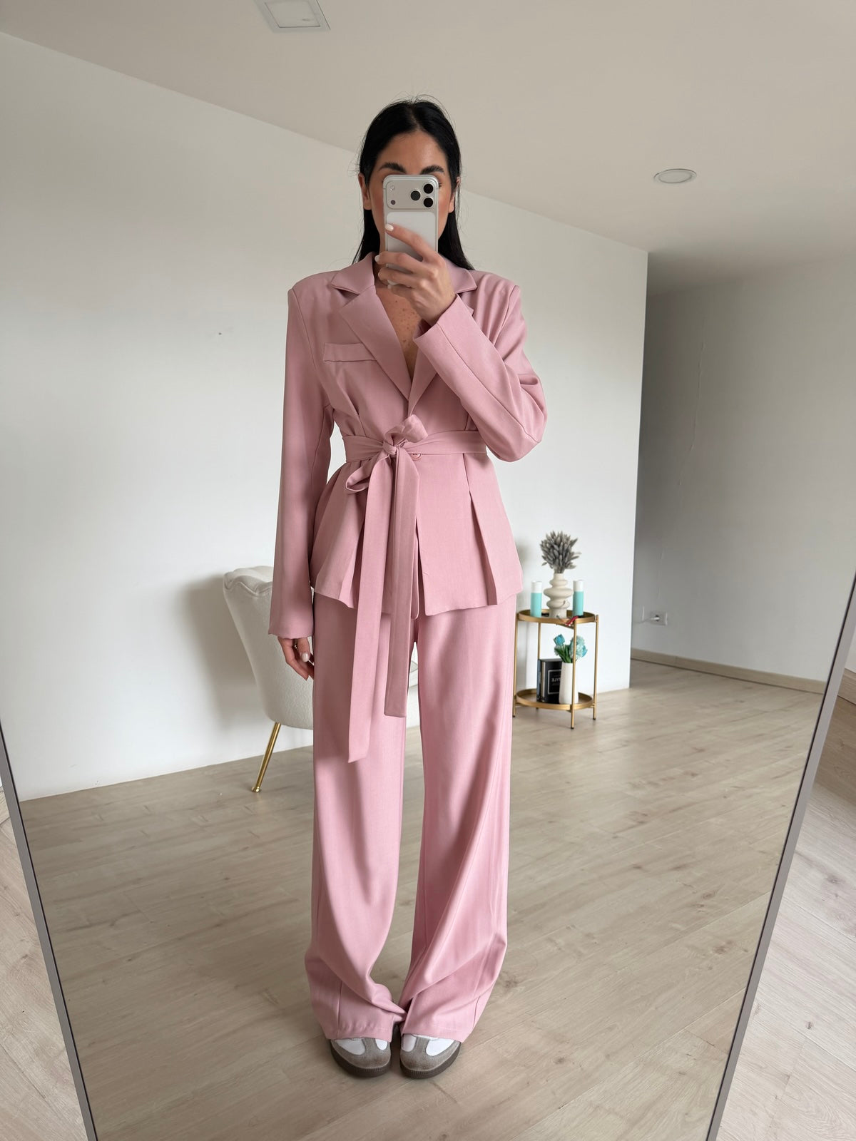 TAILLEUR MANHATTAN BABY PINK