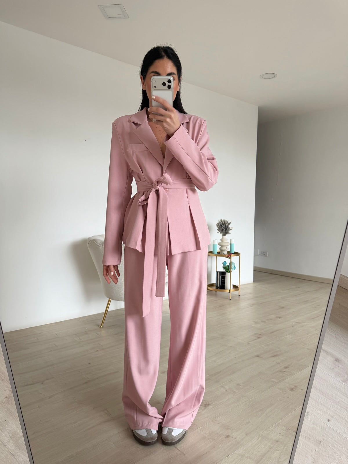 TAILLEUR MANHATTAN BABY PINK