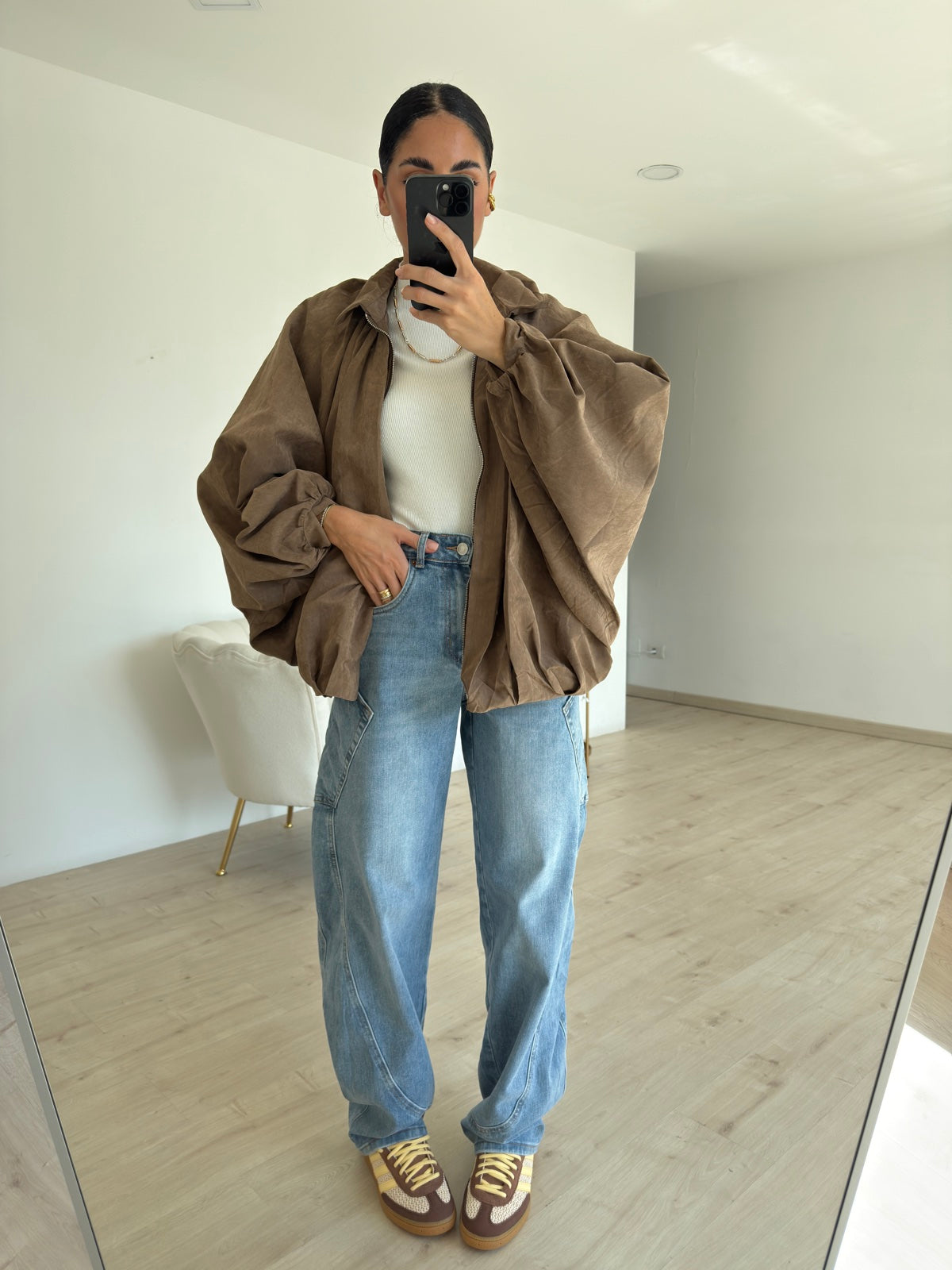 W694-BOMBER HARPER BISCOTTO