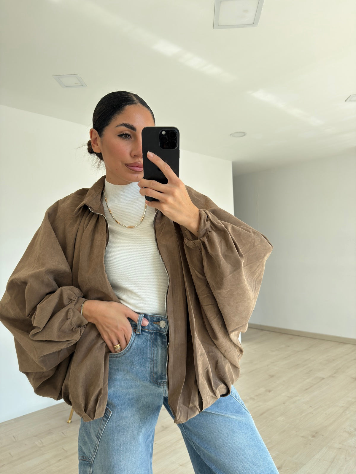 W694-BOMBER HARPER BISCOTTO