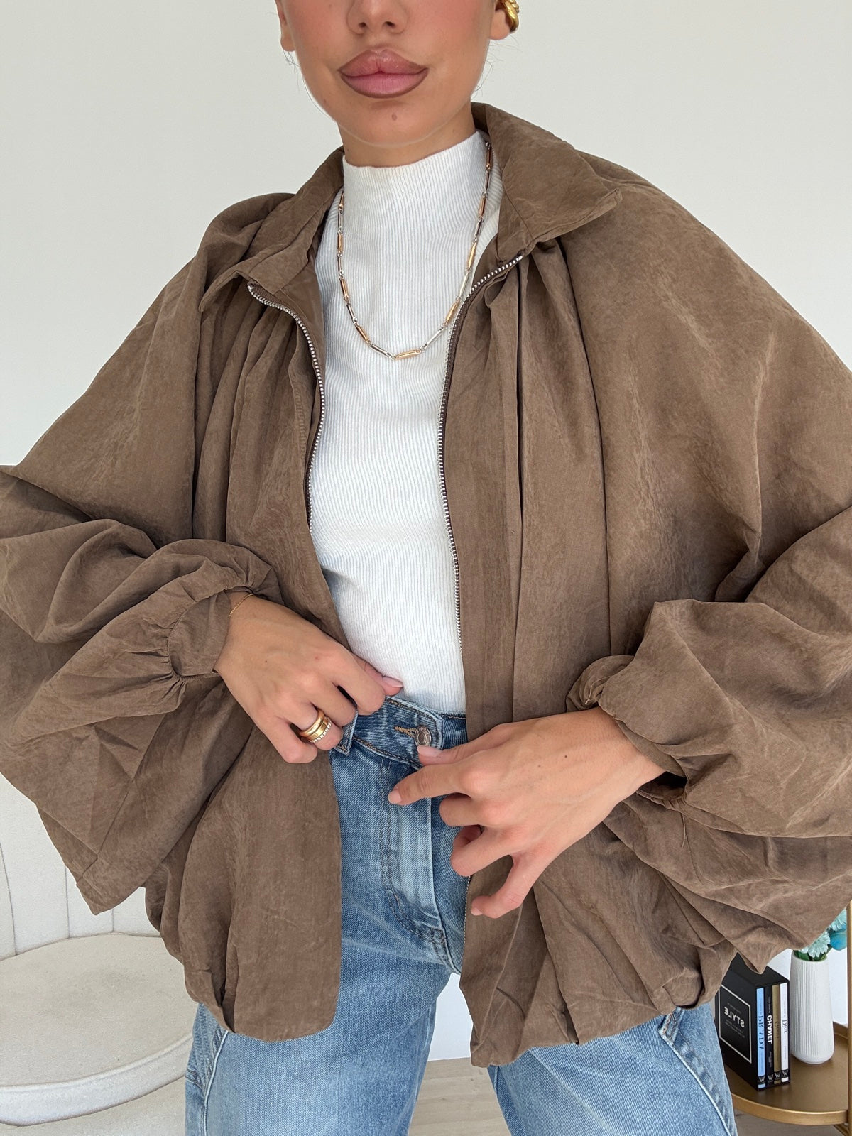 W694-BOMBER HARPER BISCOTTO
