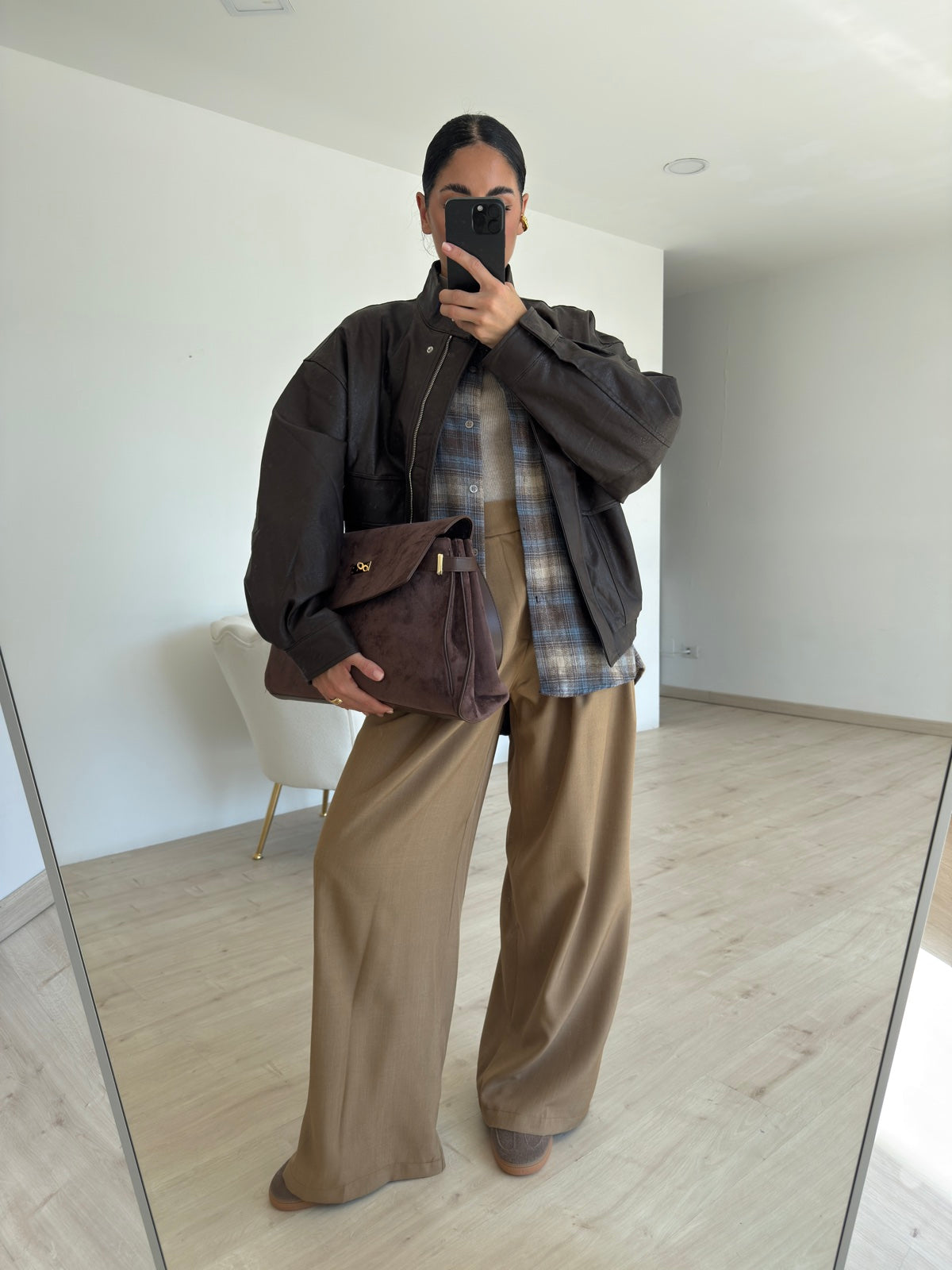 NEW PANTALONE PALAZZO BISCOTTO