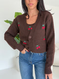Y6139-TWINSET CILIEGIE CHOCO