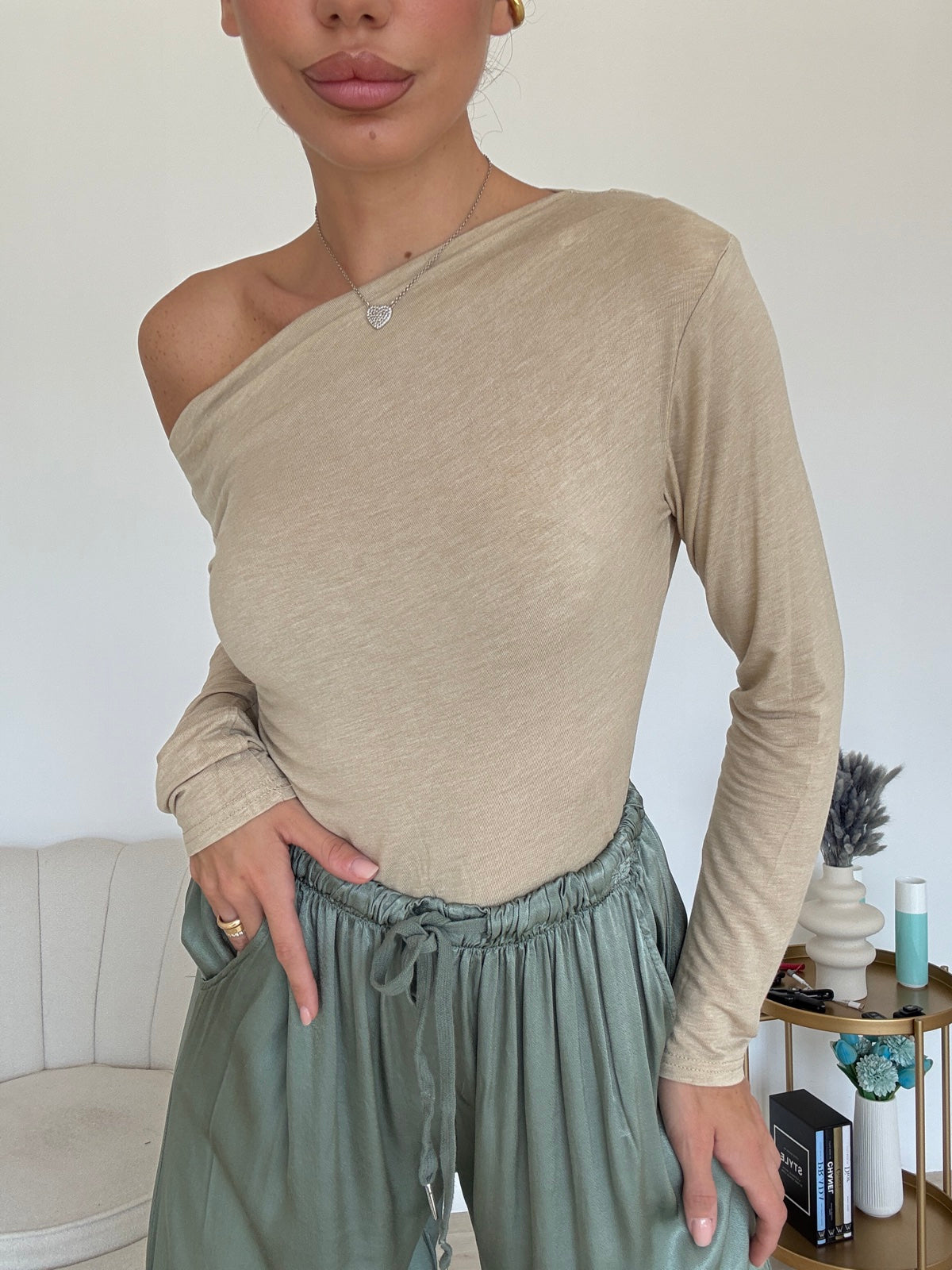 V76255-MAGLIA COZY BURRO