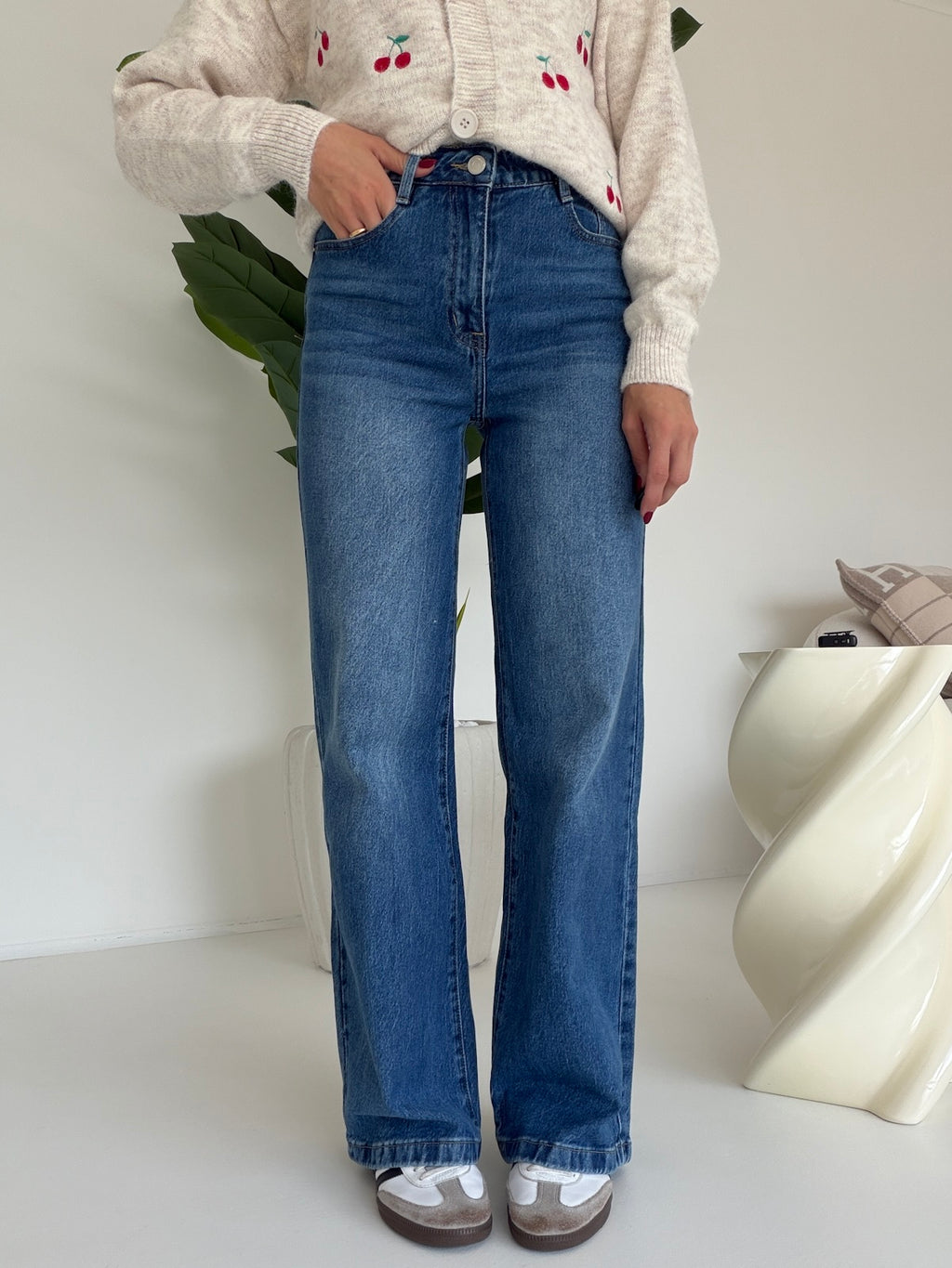 Y16137-JEANS WIDE DOROTY