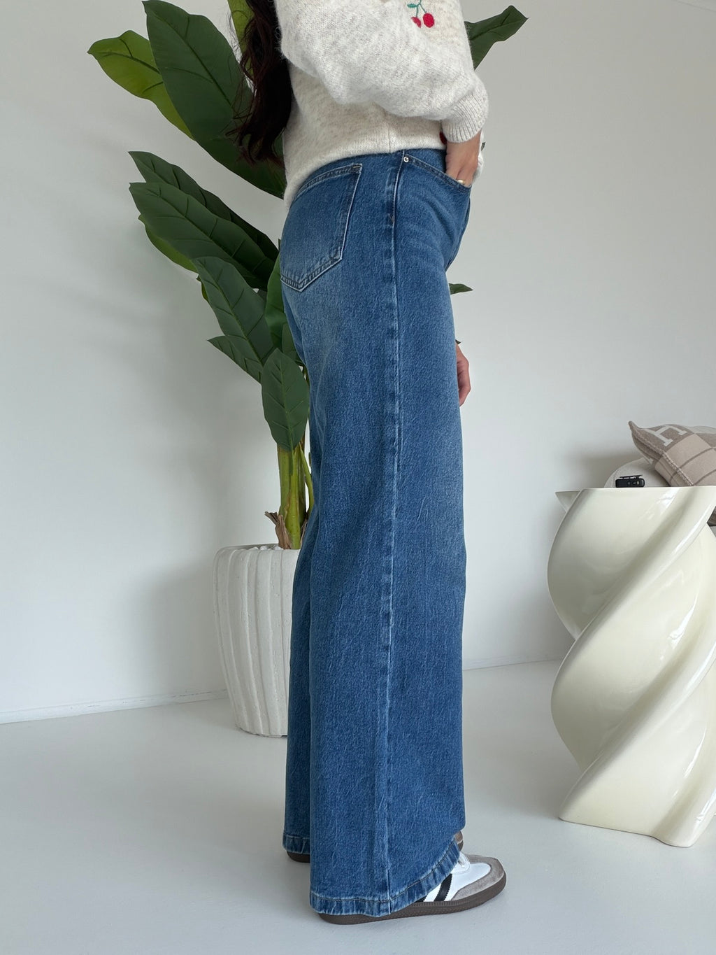 Y16137-JEANS WIDE DOROTY