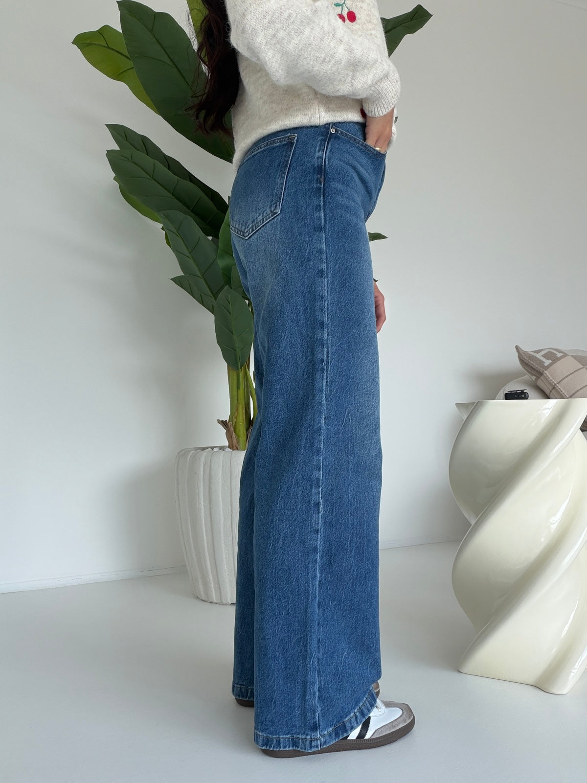Y16137-JEANS WIDE DOROTY