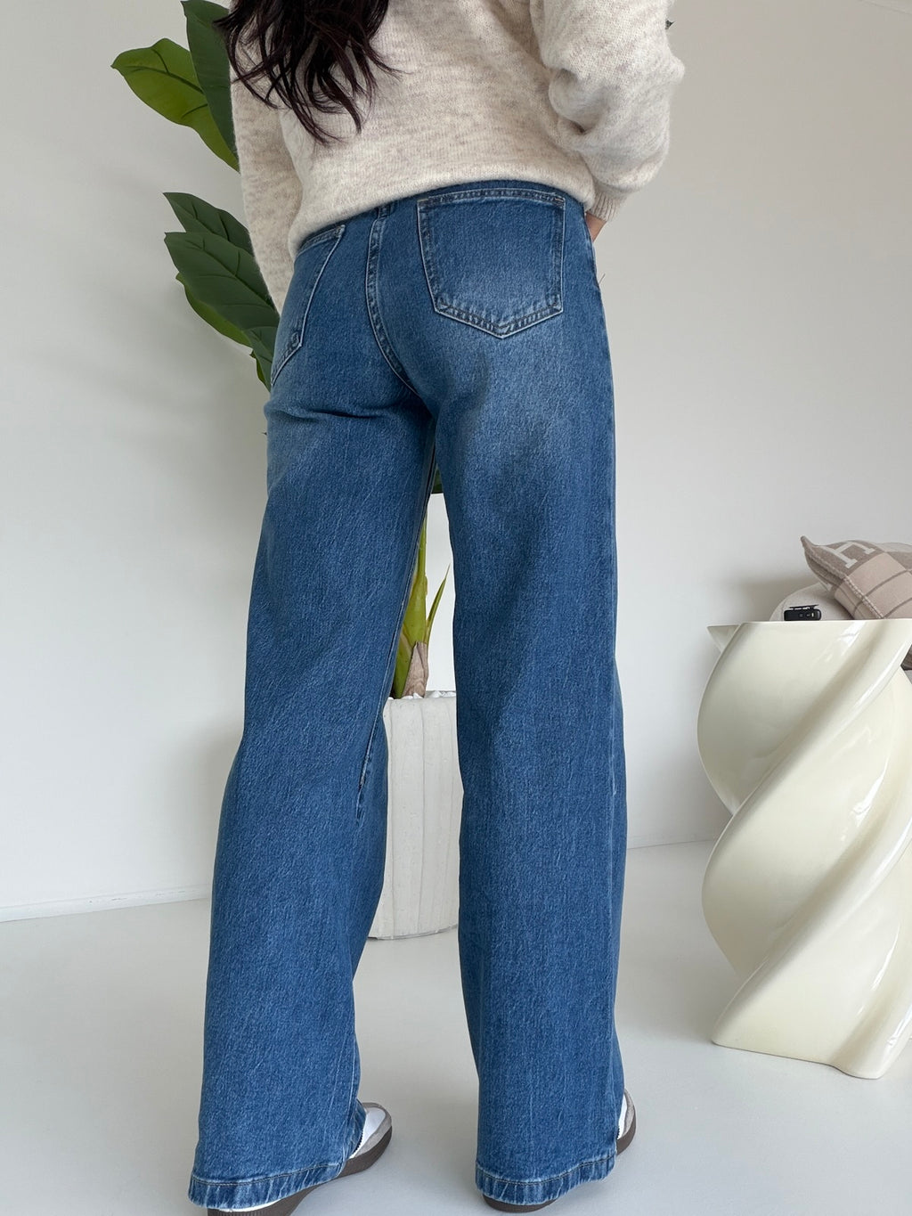 Y16137-JEANS WIDE DOROTY