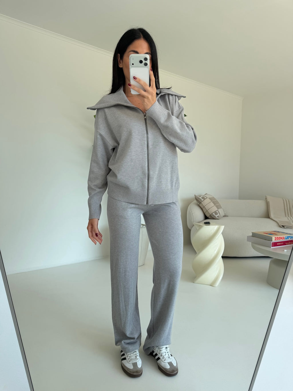 WBE84140CV-COORDINATO MAGAZINE GREY