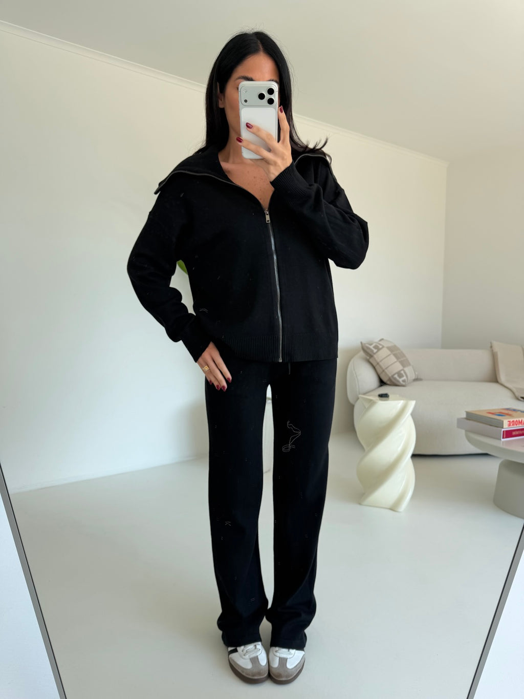 WBE84140CV-COORDINATO MAGAZINE NERO