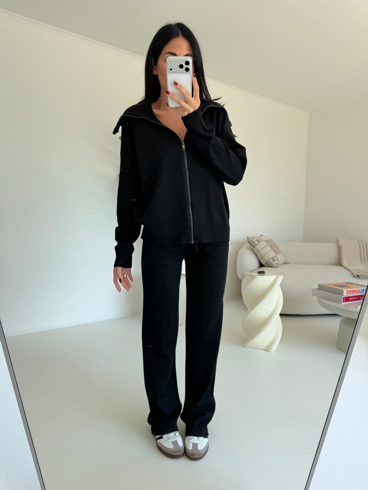 WBE84140CV-COORDINATO MAGAZINE NERO
