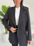 BLAZER DOPPIO BOTTONE NERO